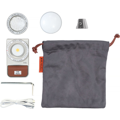 Harlowe Iris Bi-Colour LED Light (Brown, Standard Kit)