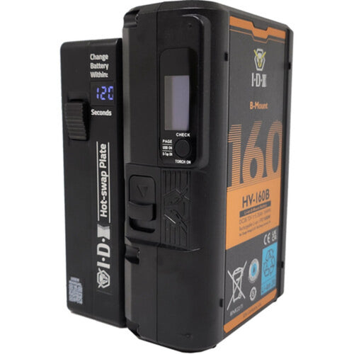 IDX System Technology A-HS30B Dual-Battery Hot Swap Adapter (B-Mount)