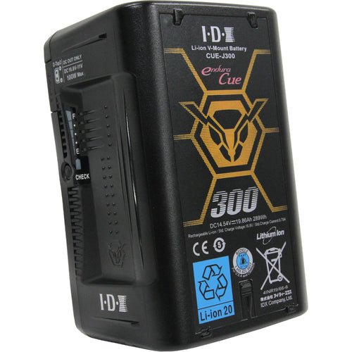 IDX System Technology CUE-J300 High-Load V-Mount Battery (286Wh)