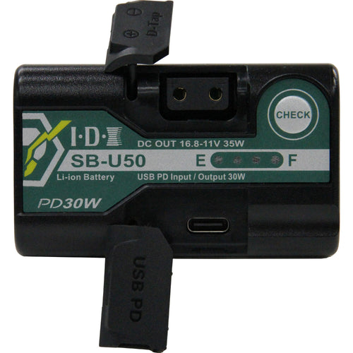 IDX System Technology SB-U50 PD Sony BP-U Lithium-Ion Battery (14.4V, 48Wh)