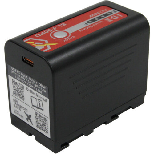 IDX System Technology Sony L-Series Battery with USB-C PD (7.2V, 6600mAh)
