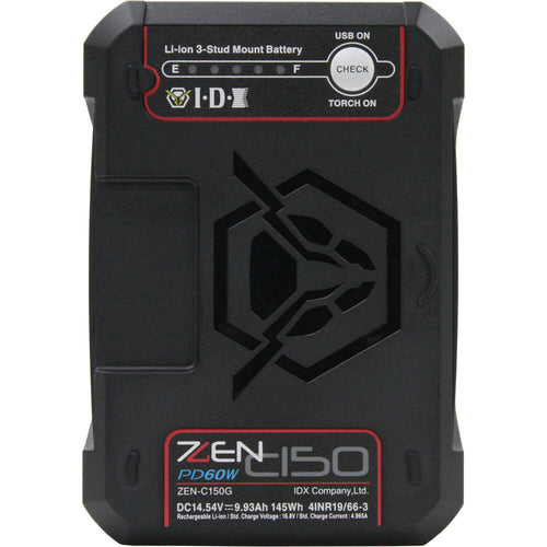 IDX 145Wh Li-ion Three Stud Battery (Gold Mount)