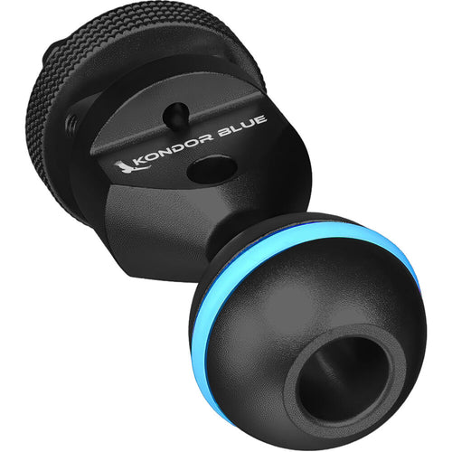 Kondor Blue Ball Head to Cold Shoe Mount for Magic Arms