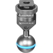 Kondor Blue Ball Head to Cold Shoe Mount for Magic Arms
