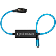 Kondor Blue D-Tap to USB-C Power Delivery Cable for Mirrorless Cameras (16