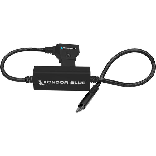 Kondor Blue D-Tap to USB-C Power Delivery Cable for Mirrorless Cameras (16