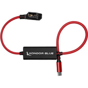 Kondor Blue D-Tap to USB-C Power Delivery Cable for Mirrorless Cameras (16