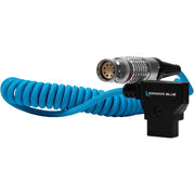 Kondor Blue Coiled D-Tap to ARRI ALEXA Mini Power Cable (16-32