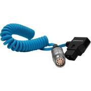 Kondor Blue Coiled D-Tap to ARRI ALEXA Mini Power Cable (16-32