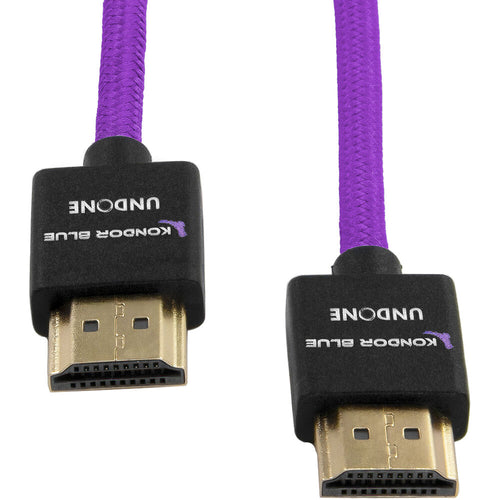 Kondor Blue High-Speed HDMI Cable (Purple, 18