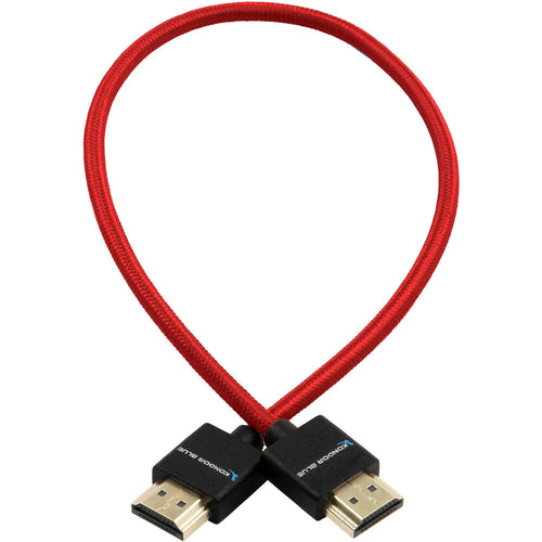 Kondor Blue Braided High-Speed HDMI Cable (Red, 16