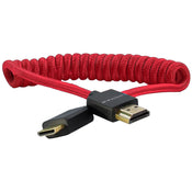 Kondor Blue Coiled Mini-HDMI to HDMI Cable (12 to 24