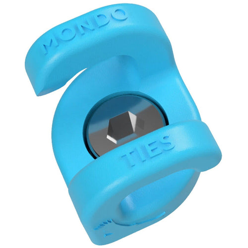 Kondor Blue Mondo Ties Cable Management Clips (10-Pack)