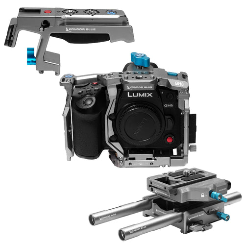 Kondor Blue Panasonic Lumix GH6 Cage Base Rig MK II
