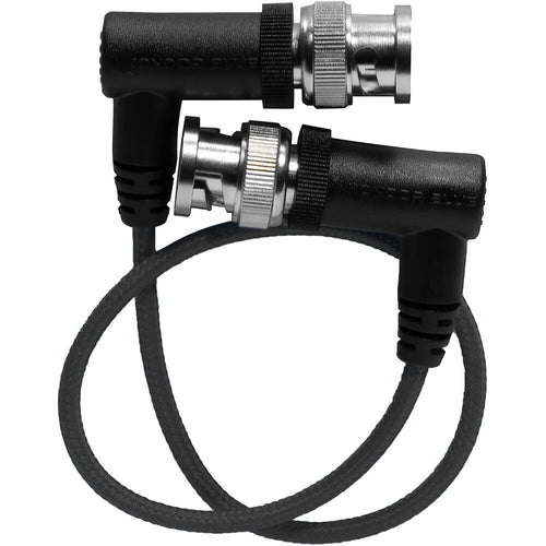 Kondor Blue Ultrathin 3G-SDI Right-Angle BNC Cable (12
