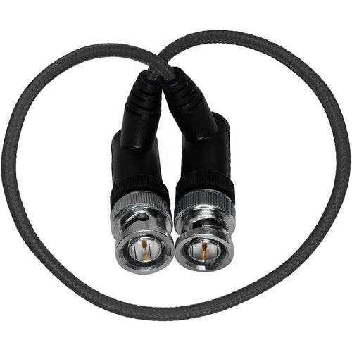 Kondor Blue Ultrathin 3G-SDI Right-Angle BNC Cable (12