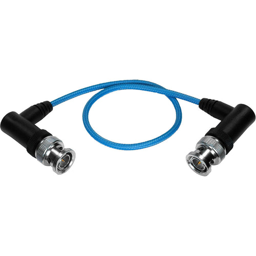 Kondor Blue Ultra-Thin 3G-SDI Right-Angle BNC Cable (12