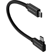 Kondor Blue Right-Angle USB-C 3.1 Gen 2 Cable (8.5