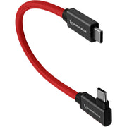 Kondor Blue Right-Angle USB-C 3.1 Gen 2 Cable (8.5