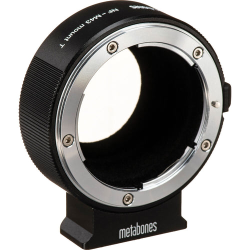 Metabones Nikon F to Micro Four Thirds T Adapter III with Tripod Foot (Black)