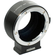 Metabones Nikon F to Fujifilm X-Mount T Adapter with Tripod Foot (Black)