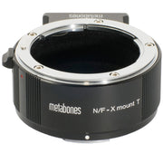 Metabones Nikon F to Fujifilm X-Mount T Adapter with Tripod Foot (Black)