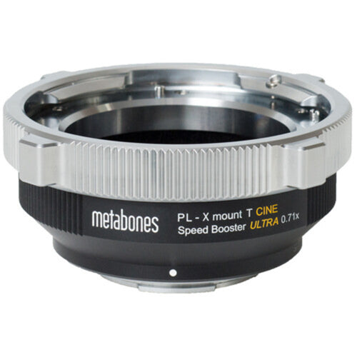 Metabones ARRI PL to Fujifilm X-Mount T CINE Speed Booster Ultra 0.71x Adapter with Tripod Foot (Black)