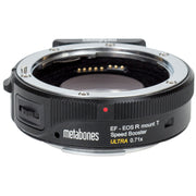 Metabones Canon EF to RF-Mount T CINE Speed Booster Ultra 0.71x Adapter with Tripod Foot (Black)