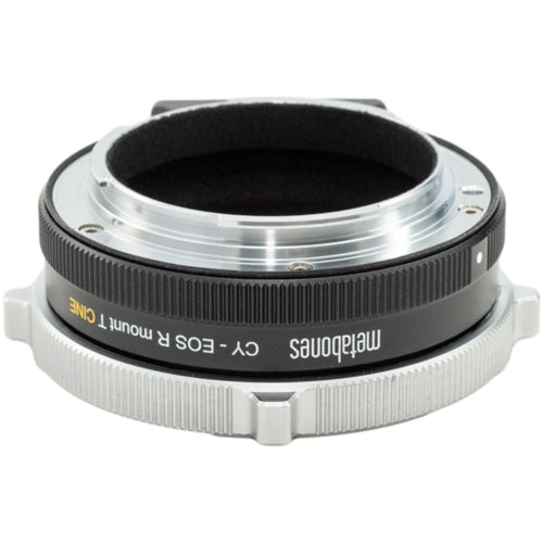 Metabones Contax Yashica CY to Canon RF-Mount T CINE Speed Booster Ultra 0.71x Adapter with Tripod Foot (Black)