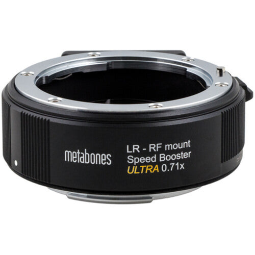 Metabones Leica R to Canon RF-Mount Speed Booster Ultra 0.71x Adapter with Tripod Foot (Black)