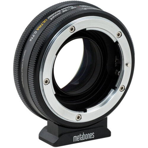 Metabones Nikon G to Canon RF-Mount Speed Booster Ultra 0.71x Adapter with Tripod Foot (Black)