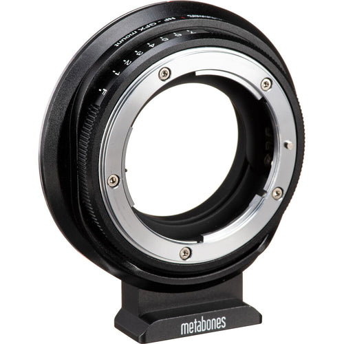 Metabones Nikon F to Fujifilm G-Mount (GFX) Adapter with Tripod Foot (Black)