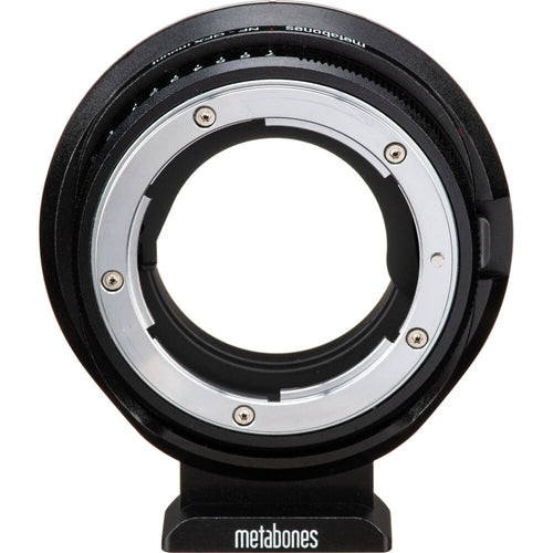 Metabones Nikon F to Fujifilm G-Mount (GFX) Adapter with Tripod Foot (Black)
