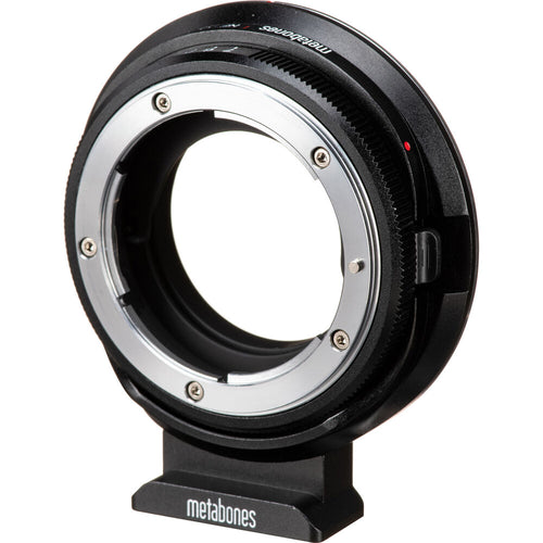 Metabones Nikon F to Fujifilm G-Mount (GFX) Adapter with Tripod Foot (Black)
