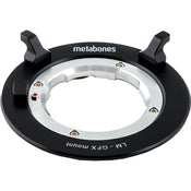Metabones Leica M to Fujifilm G-Mount (GFX) Adapter with Tripod Foot (Black)