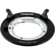 Metabones Leica M to Fujifilm G-Mount (GFX) Adapter with Tripod Foot (Black)