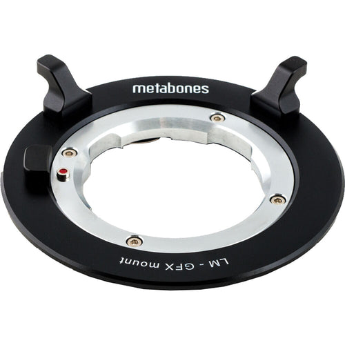 Metabones Leica M to Fujifilm G-Mount (GFX) Adapter with Tripod Foot (Black)