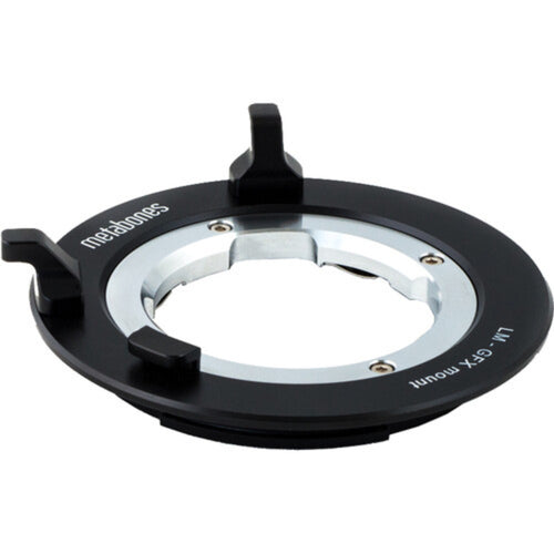 Metabones Leica M to Fujifilm G-Mount (GFX) Adapter with Tripod Foot (Black)