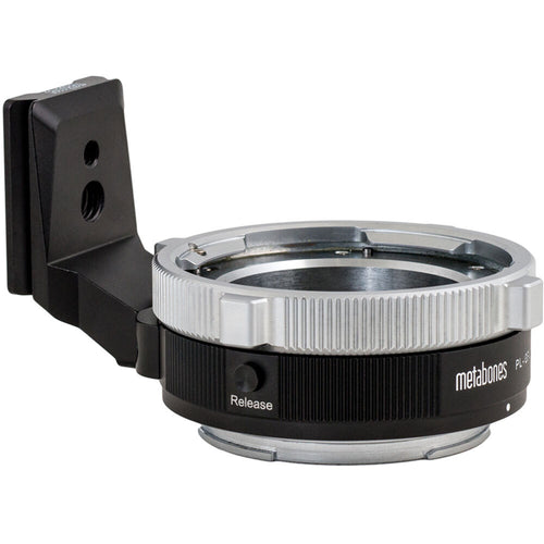 Metabones ARRI PL to Fujifilm G-Mount (GFX) Adapter with Tripod Foot (Black)