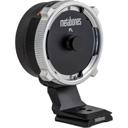 Metabones ARRI PL to Fujifilm G-Mount (GFX) Adapter with Tripod Foot (Black)