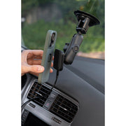 Peak Design Mobile - Car Mount 1in Ball Adapter v2 - Qi2 Charging - Black