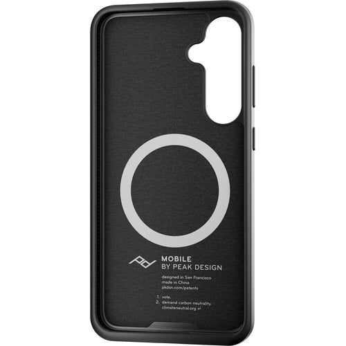 Peak Design Mobile - Everyday Fabric Case Samsung Galaxy S24+ - Charcoal