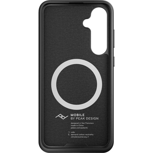 Peak Design Mobile - Everyday Fabric Case Samsung Galaxy S24+ - Charcoal