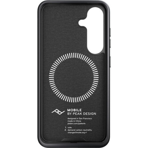 Peak Design Mobile - Everyday Fabric Case Samsung Galaxy S25 - Charcoal