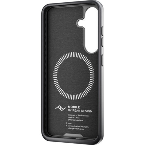 Peak Design Mobile - Everyday Fabric Case Samsung Galaxy S25 - Charcoal