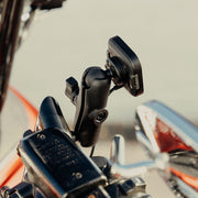 Peak Design Mobile Motorcycle Mount 1in Ball Adapter: Locking & Charging Black