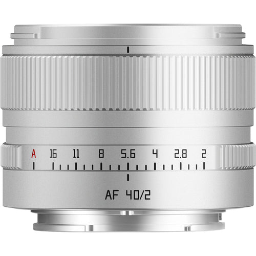 TTArtisan 40mm f/2 AF Lens (Silver)