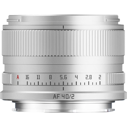 TTArtisan 40mm f/2 AF Lens (Silver)