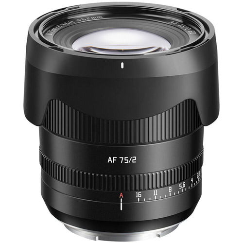 TTArtisan 75mm f/2 AF Lens Black