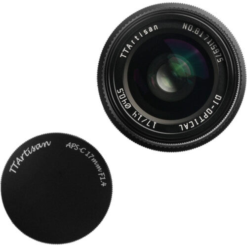 TTArtisan 17mm f/1.4 Lens Black